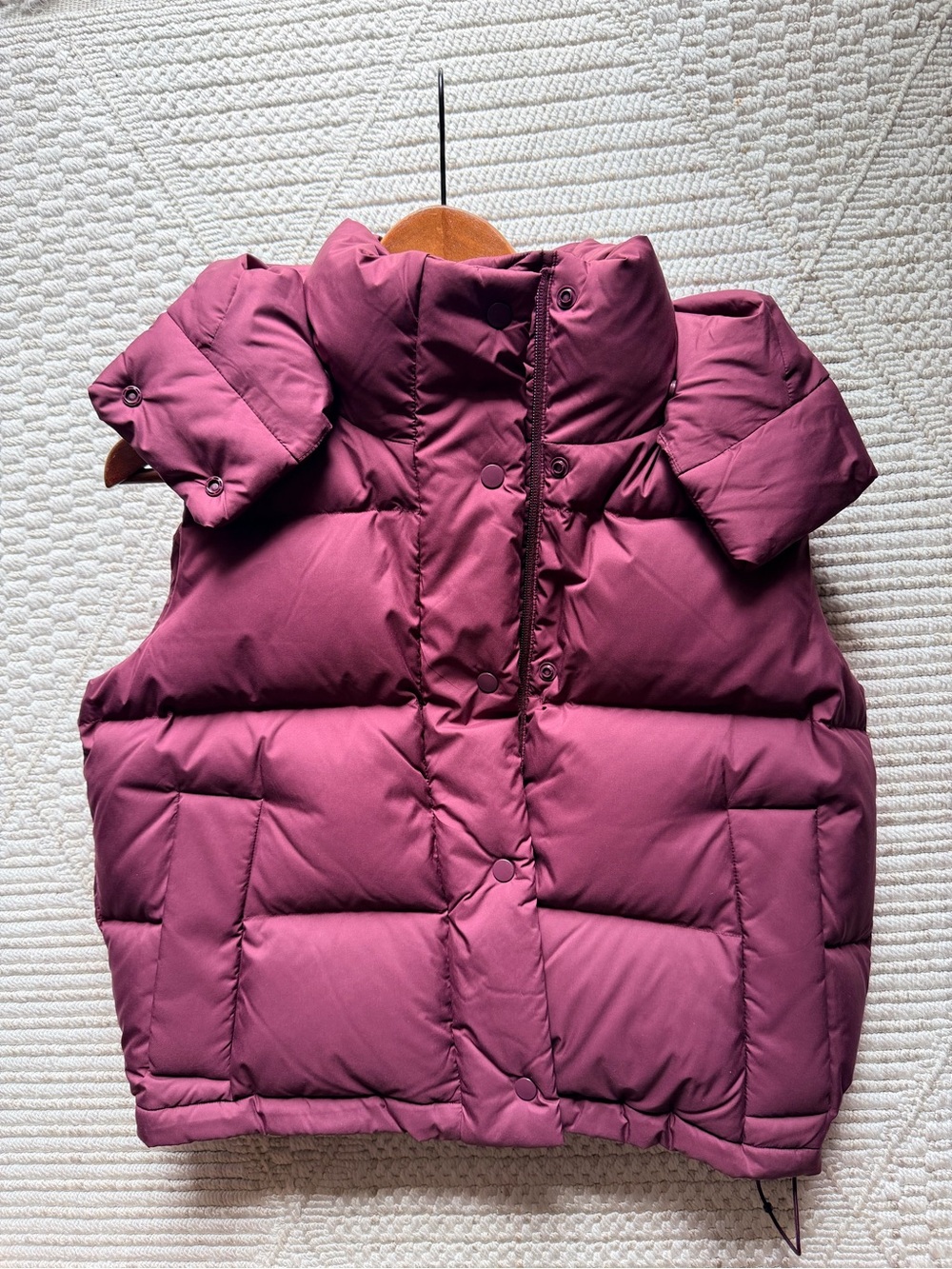 Wunder Puff Cropped Vest size 4 Garner Deluxe - Picture 3 of 9